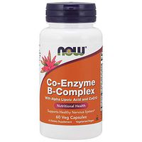NOW Supplements, Co-Enzyme B Complex with Alpha Lipoic Acid and CoQ10, Nutritional Health, 60 Veg Capsules