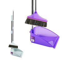 Dustpan ,ZYooh New Material Home Casual Environmental Recycle Upright Sweep Set Random Color
