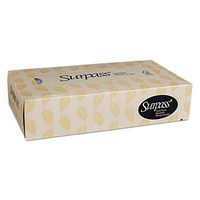 Surpass 21340 Facial Tissue, 2-Ply, Flat Box, 100/Box, 30 Boxes/Carton