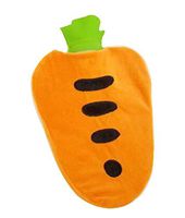 Creative Carrot Shape Hot Water Bottle Cute Warm Water Bag #2