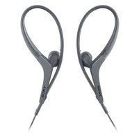 Sony MDR-AS410AP/B - Sport - Earphones with mic - in-Ear - Over-The-Ear Mount - Gray