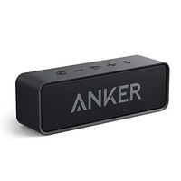 Bluetooth Speakers, Anker Soundcore Bluetooth Speaker with Loud Stereo Sound, 24-Hour Playtime, 66 ft Bluetooth Range, Built-in Mic. Perfect Portable Wireless Speaker for iPhone, Samsung (Renewed)