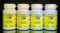 Garlic 1000mg, Cholesterol aid, Made in USA - 240 (4x60) softgels