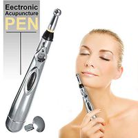 Massage Pen, Health Care Meridian Electric Acupuncture Pen, Magnet Therapy Massage Energy Pen Pain Relief Muscle Relaxation, 3 Head
