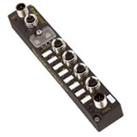 Brad TBDPB-444P-B8U HarshIO 600 Compact-M12 Format Digital IP67 Module, 5 Power Pin, 4 Input, 4 Output, PNP Input Channel Type