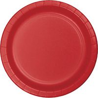 Club Pack of 240 Classic Red Disposable Paper Party Banquet Dinner Plates 9"