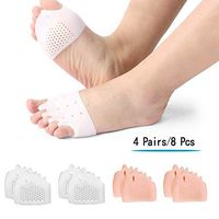 (8PCS) Ball of Foot Cushions, Metatarsal Pads/Cushion,Bunion Corrector,Forefoot Cushions Best for Metatarsal Pain & Diabetic Feet,Bunion/Forefoot Pain Relief - for Men & Women.