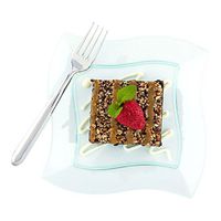 Silver Fork, Silver Plastic Fork - 7.3" - Moderna - 250ct Box - Restaurantware