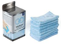 InfiniTowel Revolutionary Eco Fiber Towel That Replaces Paper Rolls for Everyday Use, 4 Pack, Blue, 4 Count