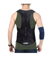 Posture Corrector for Women Men - Back Brace - Posture Brace - Effective Comfortable Adjustable Posture Correct Brace - Posture Support - Back Pain Reliever (S: Waist Length fits 24.4-28.3", Black)
