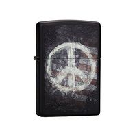 Zippo Classic Peace on Flag Lighter