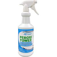 Peroxi Power (32 oz) | Wine Stain Remover, Blood, Juice, Red Stains | Carpet Cleaner & Deodorizer, Commercial-Grade | Natural & Safe around Pets & Children (32 oz)