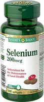 Nature's Bounty Selenium 200mcg, 100 Capsules