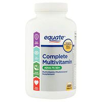 Equate Mature Complete Multivitamin with Lycopene Tablets, 220-Count Bottle