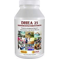 Andrew Lessman DHEA 25 mg - 60 Capsules - The Most Abundantly Produced Hormone in The Body - Dehydroepiandrosterone (DHEA). Supports Healthy Hormone Synthesis, Metabolism, Balance. No Additives