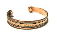 Powerful Magnetic Copper Cuff Bracelet