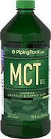Piping Rock MCT Oil Medium Chain Triglycerides 16 fl oz. (473 mL) Bottle with Caprylic & Capric Acid Dietary Supplement