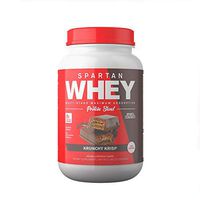 Spartan Whey: Best Rated Protein Powder Blend, Best Tasting Whey Protein Isolate, Concentrate and Micellar Casein Blend with AstraGin for Amino Acid Bioavailability, Krunchy Krisp, 2 pounds