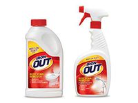 IRON OUT Rust Stain Remover Powder, 1 lb 12 oz, and Powerful Gel Spray