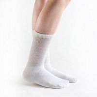 Doc Ortho Loose Fit Diabetic Socks, 12 Pairs, Crew