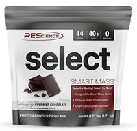 PEScience Select Smart Mass, Gourmet Chocolate, 14 Servings, Clean Mass Gainer Powder