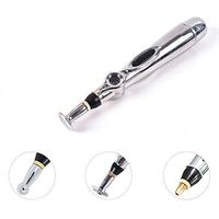 Health Care Monitor meridians Laser Acupuncture Magnet Therapy Instrument Heal Massage Meridian Energy Pen Massager,1 x AA Battery (Not Included)