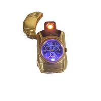 Electric Lighter Car Model Watch Lighter Coil Fast Ignition Windproof Flameless Cool Men's Toys Collection USB Rechargeable Great Presents