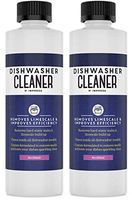 2-Pack Dishwasher Cleaner And Deodorizer - Effective Eliminator On Built Up Gunk And Foul Odors - Works On All Dish Washer Brands - Non-toxic, Fully Biodegradable - Made In USA