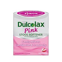 Dulcolax Pink Stool Softener Softgels, 25 Caps by Dulcolax