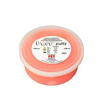 CanDo Puff LiTE Exercise Putty, Red: Soft, 4 oz