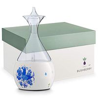 Waterless Nebulizer Made from Ceramic & Glass, Non-Toxic Spread of Pure Essential Oil, Professional and Stylish Aromatherapy air Diffuser & Vaporizer for Home or Healthcare Practice. USB Connection.