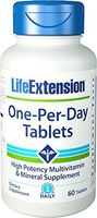 Life Extension One-Per-Day Tablets Once-Daily Multivitamin & Mineral Supplement 60 Tablets