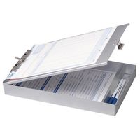 OfficemateOIC Aluminum Forms Storage Clipboard, 8.5 x 12 Inch (83200)