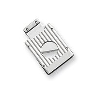 Silver-tone Plain Cigar Cutter