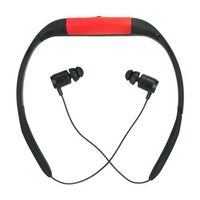 8GB Swimming Headphones Sport Earphones IPX8 3 ATM Waterproof MP3 Player W/ FM Radio Red