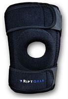 RiptGear Patella Knee Brace - Open Patella Stabilizer Knee Brace for Arthritis - Alleviate Patellar Tendonitis, Meniscus Tear, Joint Pain, Jumpers Knee, ACL Ligament Sprains (X-Large Left Leg)
