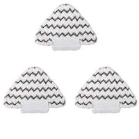 VideoPUP Replacement Triangle Microfiber Steam Pocket Mop Pads Compatible with Shark S6001W/S6001WM/S6002/S6003W/S5003A/S5003D/S3973/S3973D/S3973WM/XTP184(Pack of 3)