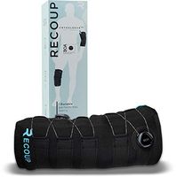 Recoup Cryosleeve [ Leg ] Ice Compression Sleeve for Muscles & Joints, Freezer Activated, Zero-Mess Cold Pack, Great for Sports Recovery, Injuries, Natural Pain Relief (Medium)