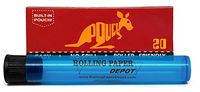 Pouch Brand Eazy to Roll Cigarette Rolling Papers (1 Pack) with Rolling Paper Depot KewlTube
