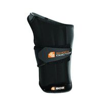 Shock Doctor Ultra Wrist Sleeve Wrap with Gripper, Black, X-Large, Right