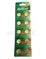 LR1154 AG13/LR44/357/A76 1.5V Super Alkaline Button Cell Batteries (10 PCS) convinent