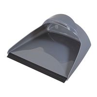 Casabella Easy Grip Dustpan, Grey with Black Lip