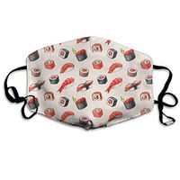 Sushi Dust Mask,Washable and Reusable Cleaning Gardening Outdoor Activities Warm Windproof Mask