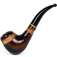 New Handmade carved Stylish pear tobacco smoking pipe | pipes - 6.1'' (15,5cm)