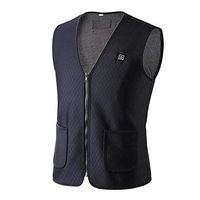USB Electric Warming Vest Heating Jacket Washable for Outdoor Activity (XL)