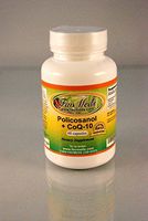 Policosanol + Coq10. Made in USA - 60 Capsules