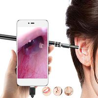 Ear Cleaning Endoscope, 1.3 Megapixels HD Ear Endoscope Camera, Ear Scope Earwax Remover Tool with 6 LEDs for Android Phone,Windows