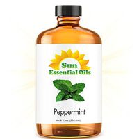 Peppermint Essential Oil (Huge 8oz Bottle) Bulk Peppermint Oil - 8 Ounce
