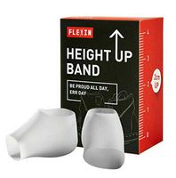 [Flexin] Height Increase Insole, Elevator Shoes, Comfortable Silicone Inserts Providing Excellent Cushioning Support, 1 Pair