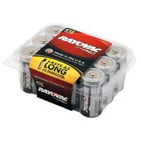 Rayovac UltraPro alkaline C batteries 96 Pack factory case